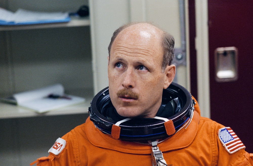 Astronaut Kenneth D. Bowersox during emergency egress training