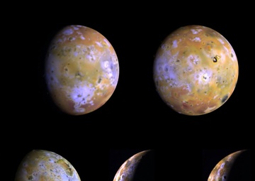 Five Color Views of Io