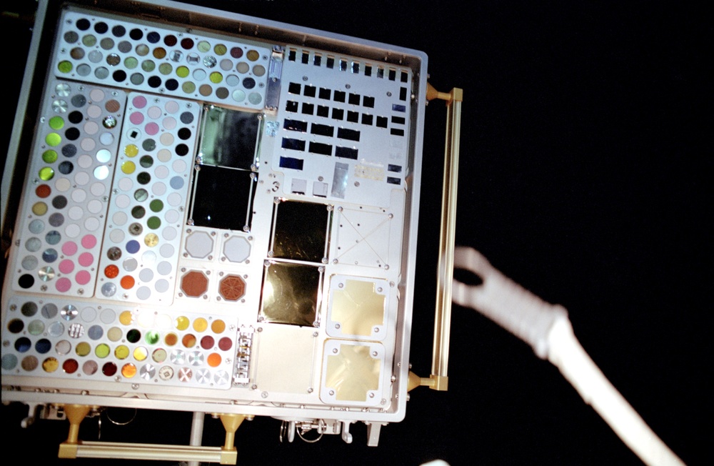 MISSE PEC on the ISS Airlock