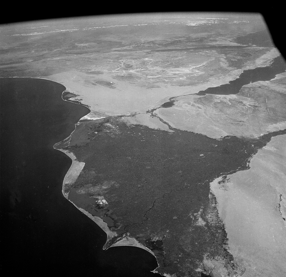 Gemini IV Mission Image -  Nile Delta