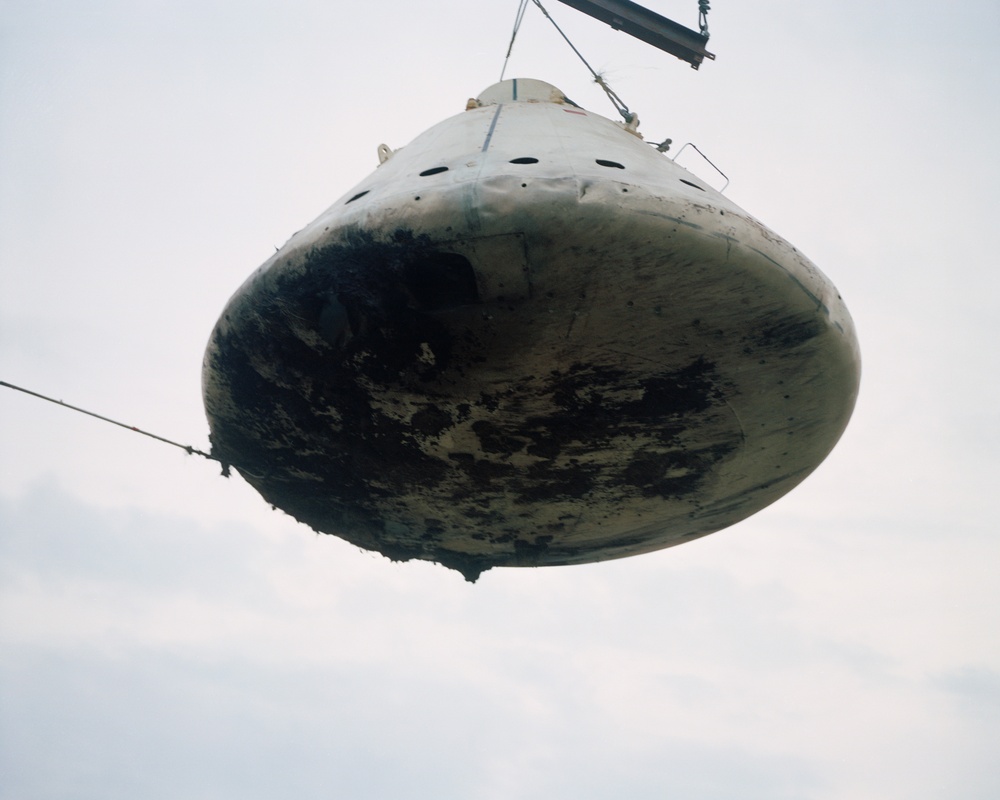 Apollo landing rocket drop #5