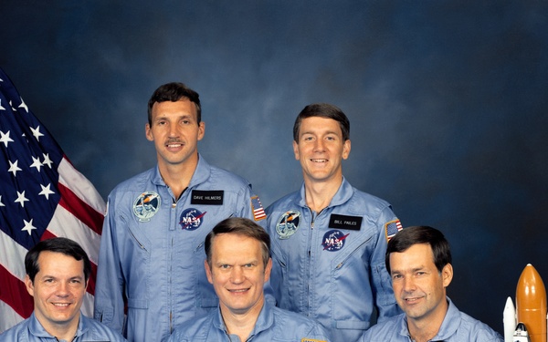 STS 51-J Official Crew portrait