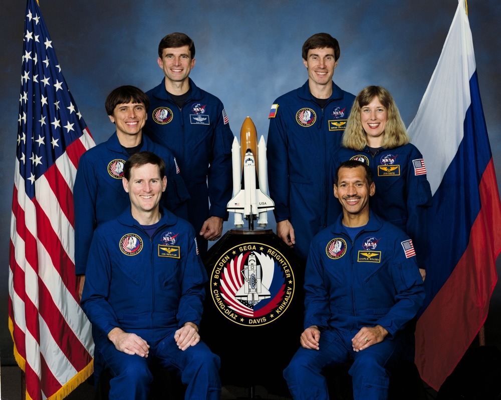 STS-60 crew portrait