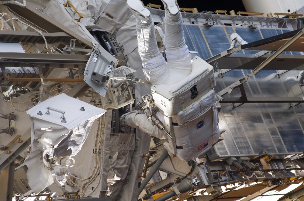 Bowen during EVA 3