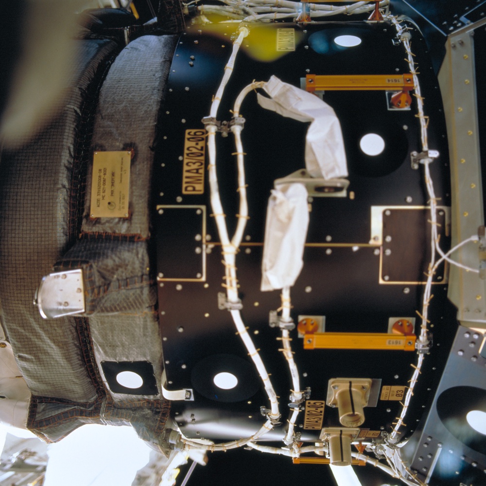 Assorted exterior views of the ISS