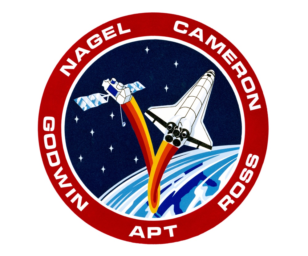 STS-37 Atlantis, Orbiter Vehicle (OV) 104, crew insignia