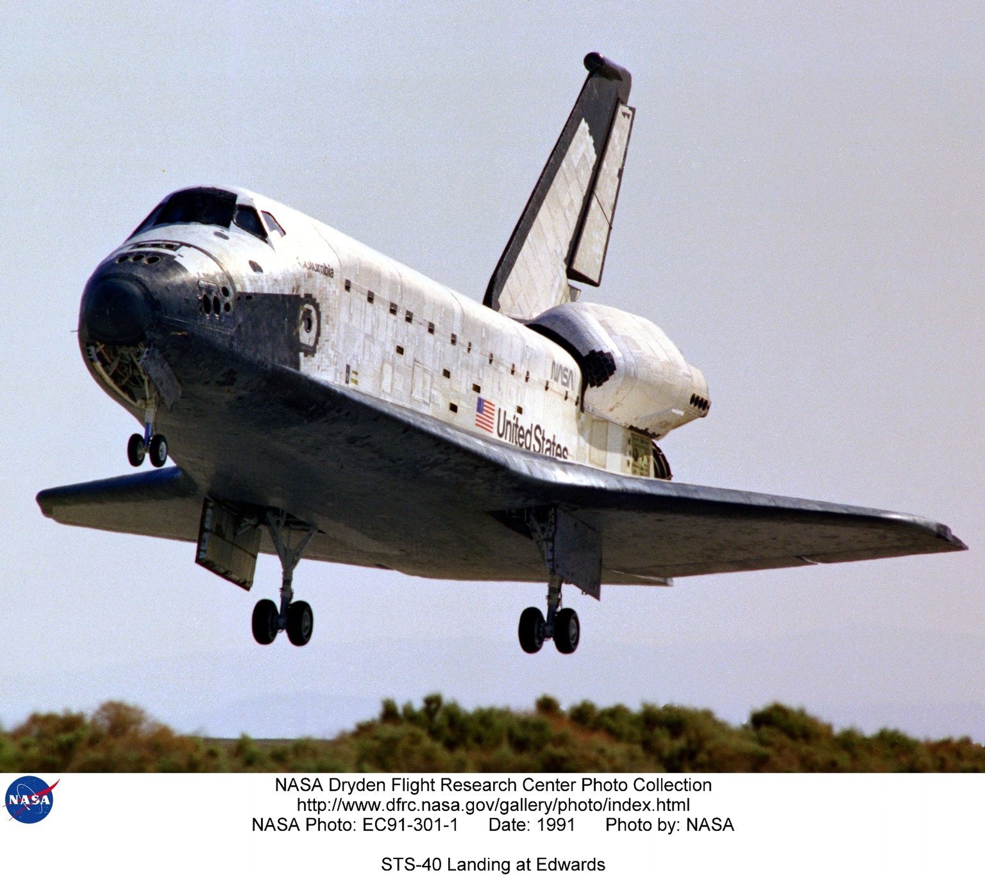 NASA COLUMBIA SHUTTLE SEDDON BAGIAN HUGHES JERNIGAN PATCH MISSION STS-40