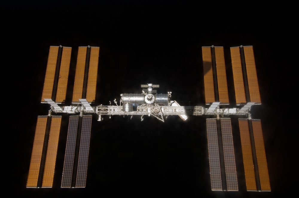 ISS Flyaround views from STS-119