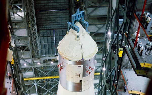 APOLLO SPACECRAFT 017 - VERTICAL ASSEMBLY BLDG. VAB - KSC