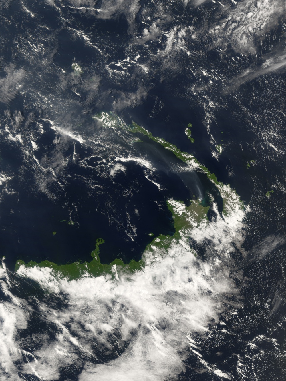 Eruption from Rabaul Volcano: Natural Hazards