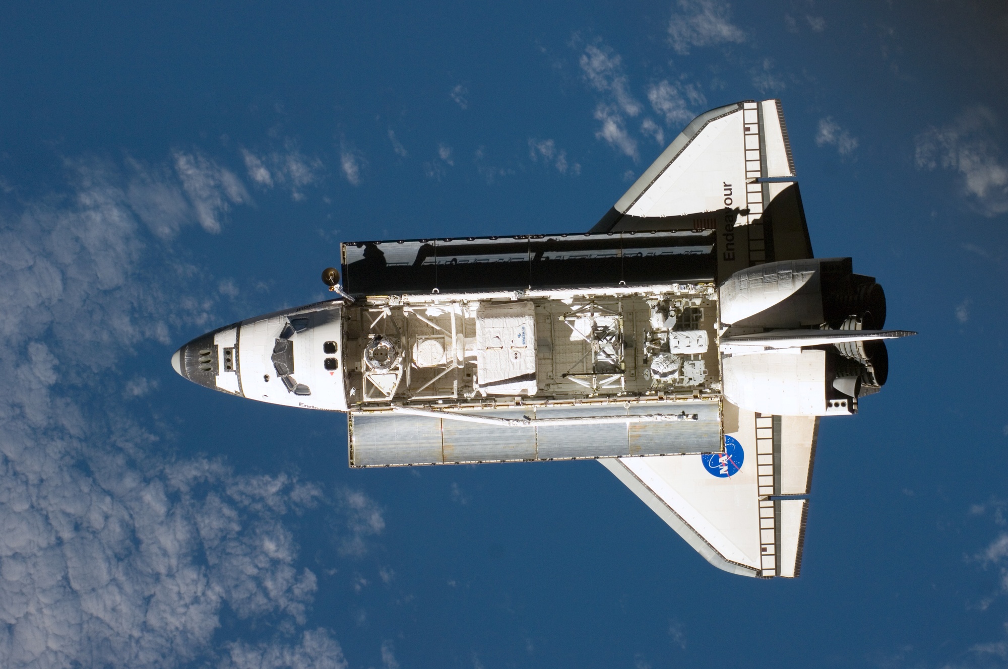 DVIDS - Images - View of the Shuttle Endeavour on approach to the