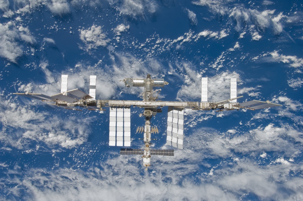 ISS Flyaround views from STS-119