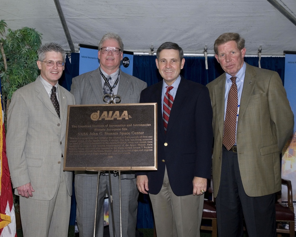 AIAA designates Stennis as historic aerospace site