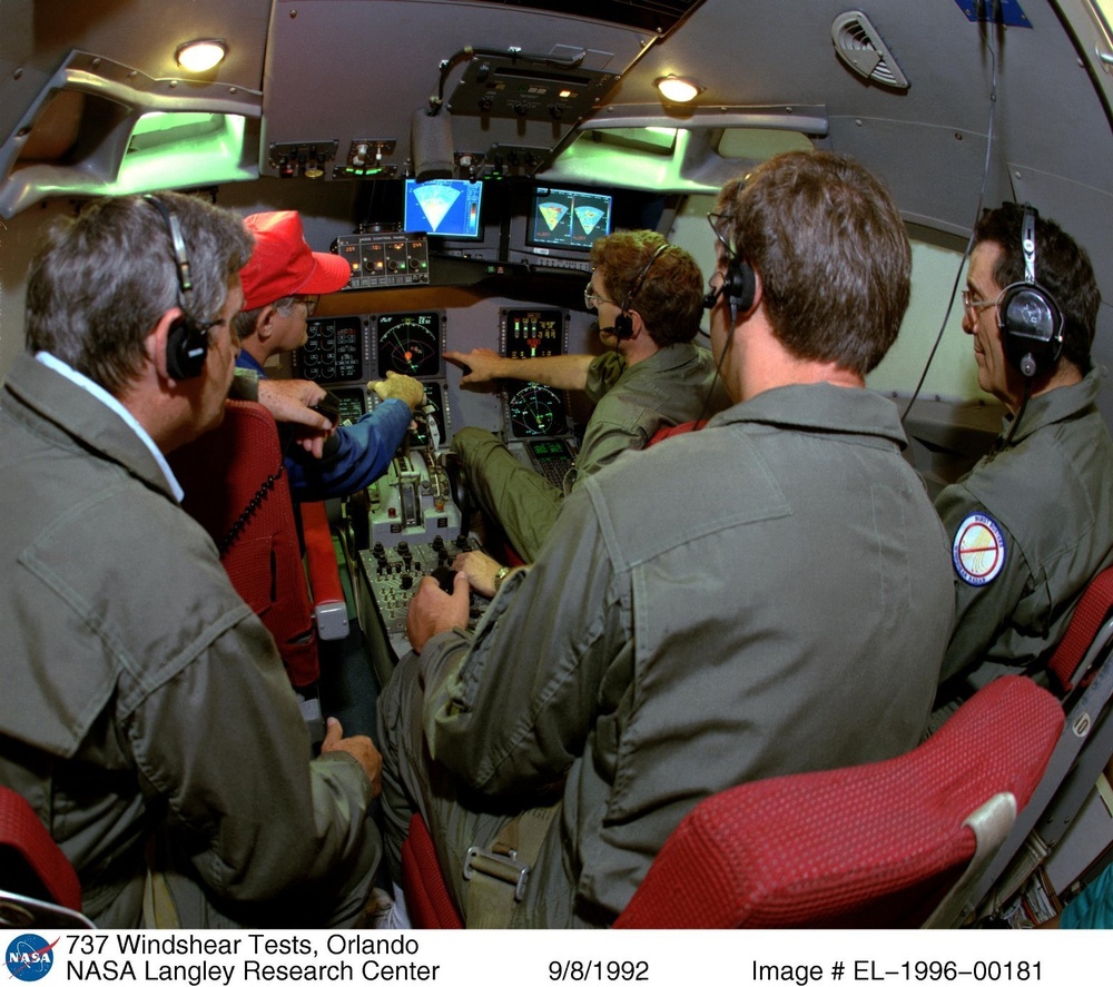 737 Windshear Tests, Orlando