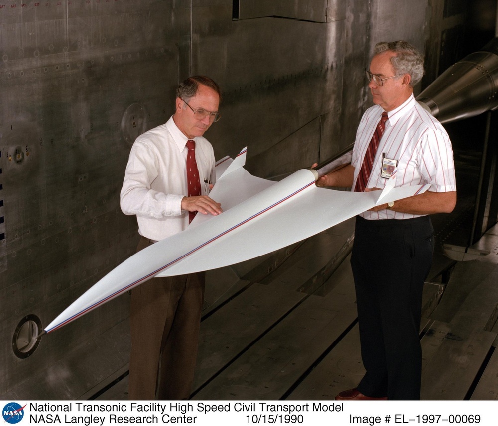 National Transonic Facility High Speed Civil Transport Model