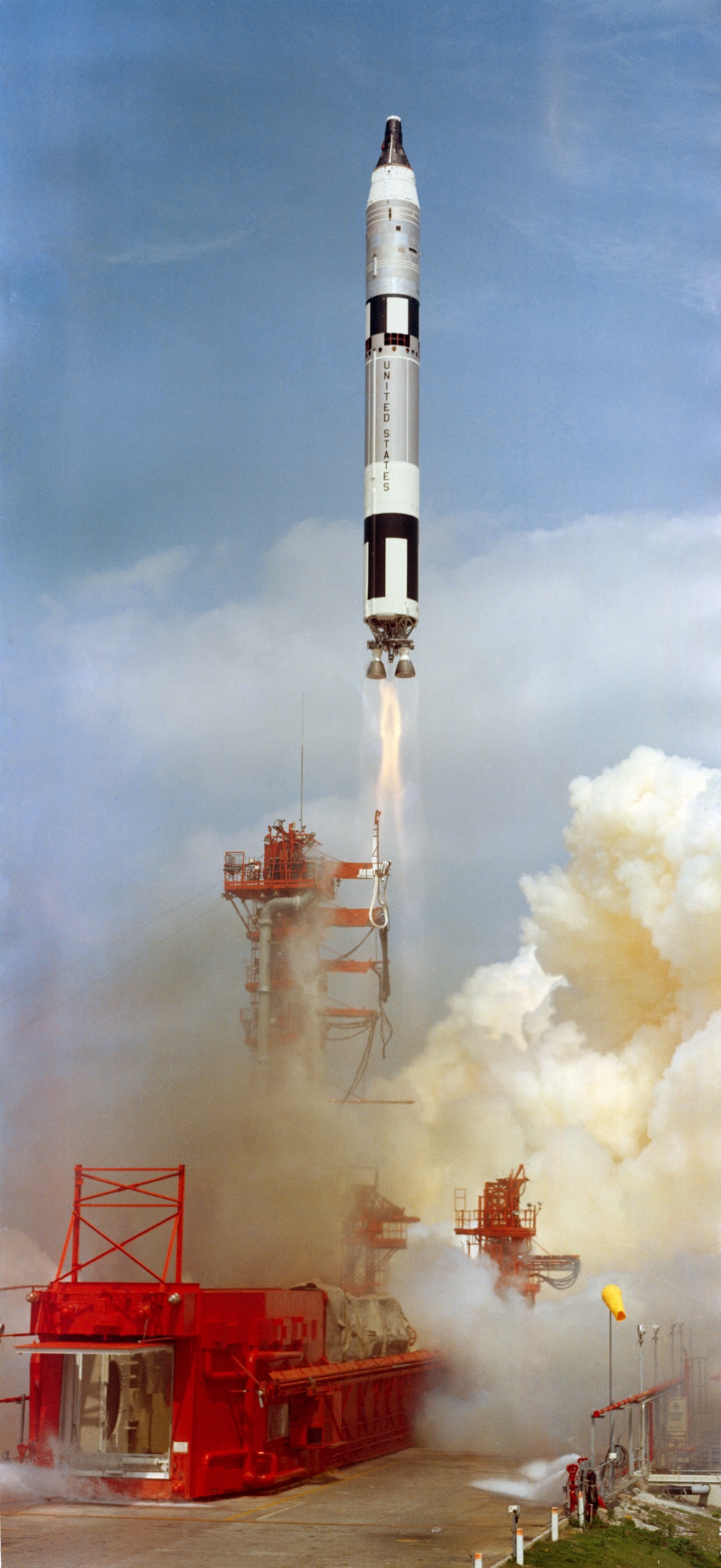 Gemini 8 spacecraft launched from Kennedy Space Center
