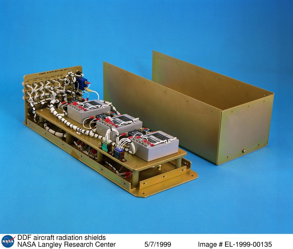 DDF aircraft radiation shields