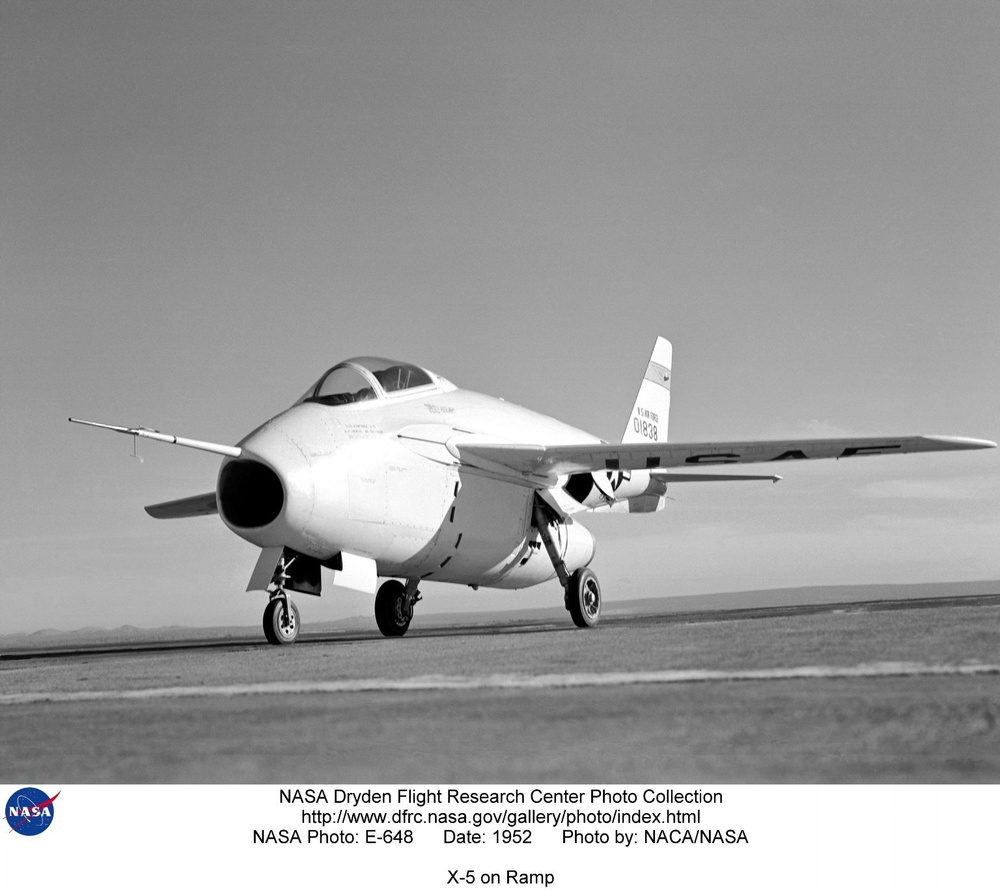 X-5 on Ramp