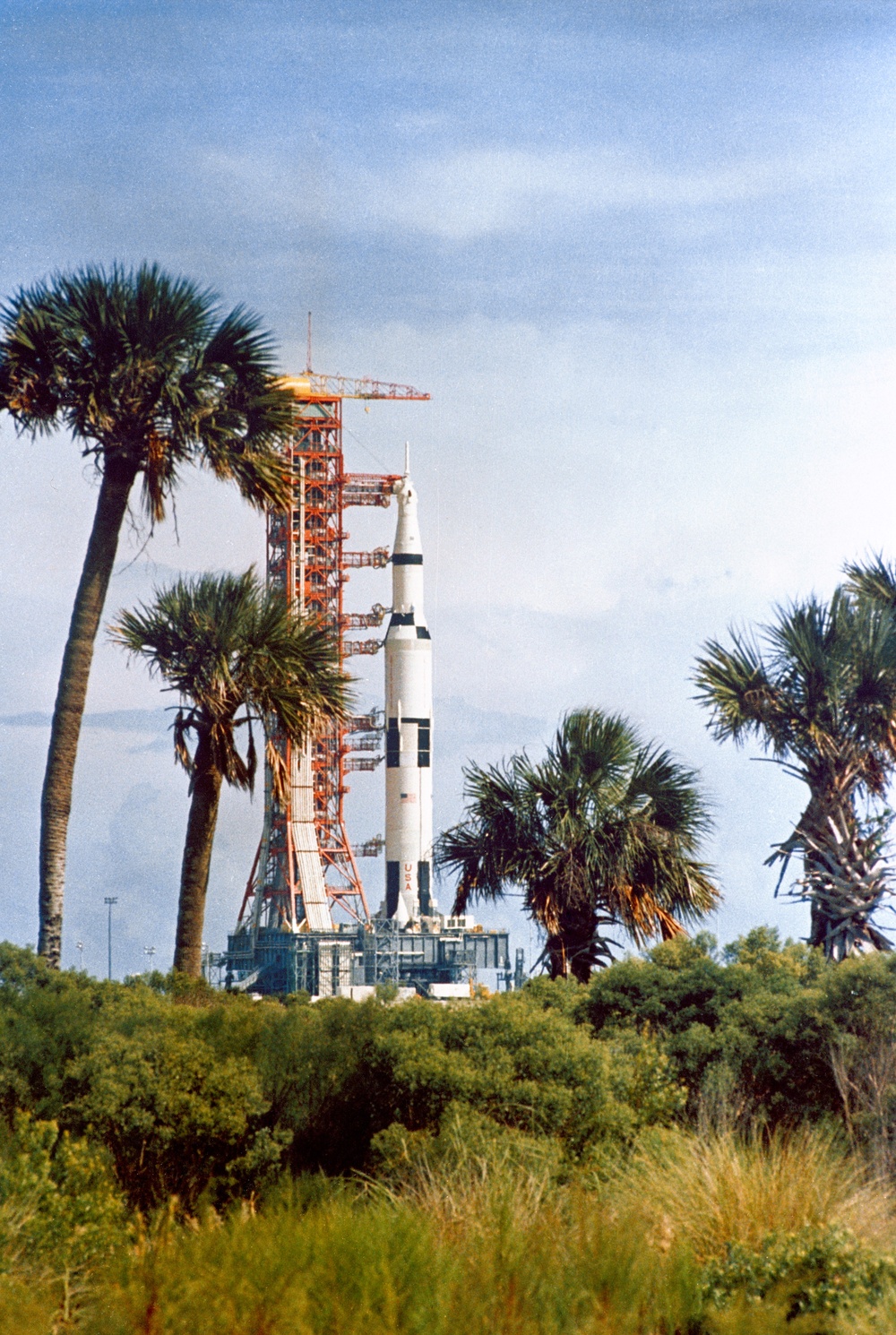 Pre-Launch- Apollo 8 rollout