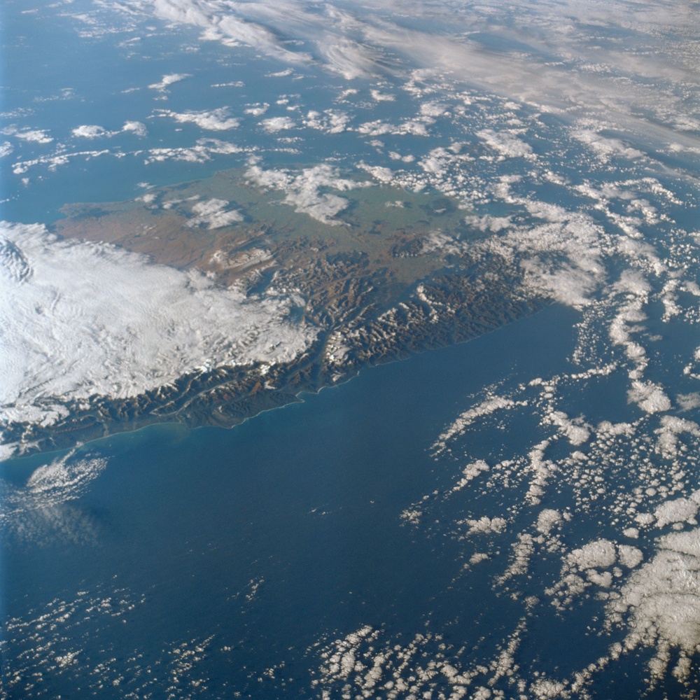 Earth observation image taken during STS-100