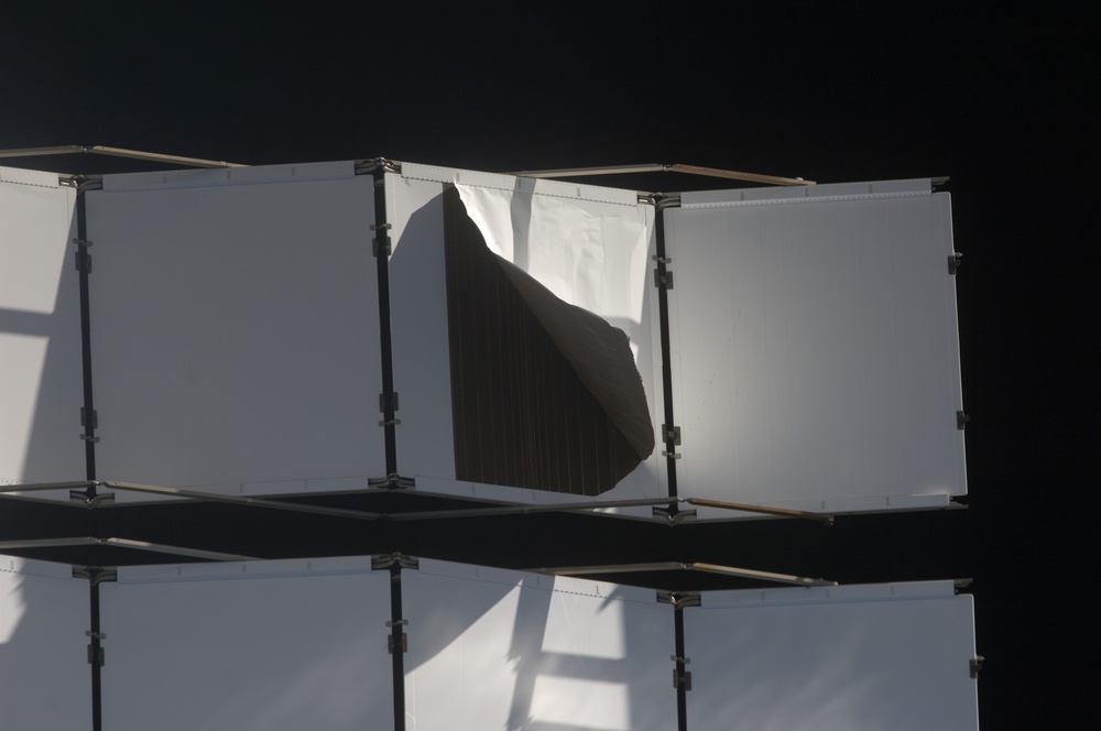 ISS Survey during Discovery STS-119 rendezvous (RNDZ)