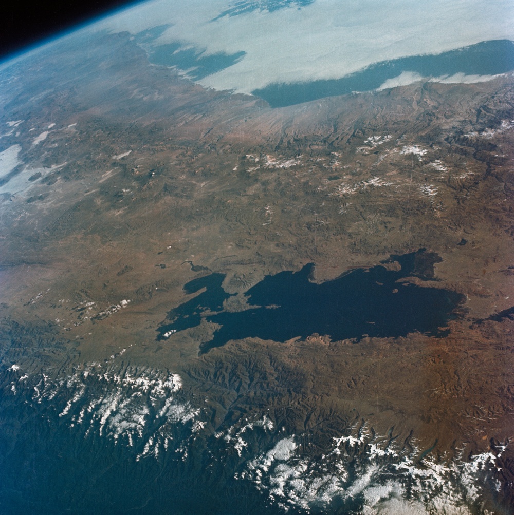 Gemini IX Mission Image - Peru/Chile/Bolivia
