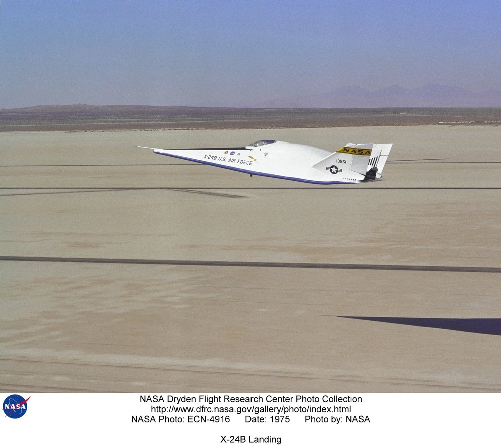 X-24B Landing