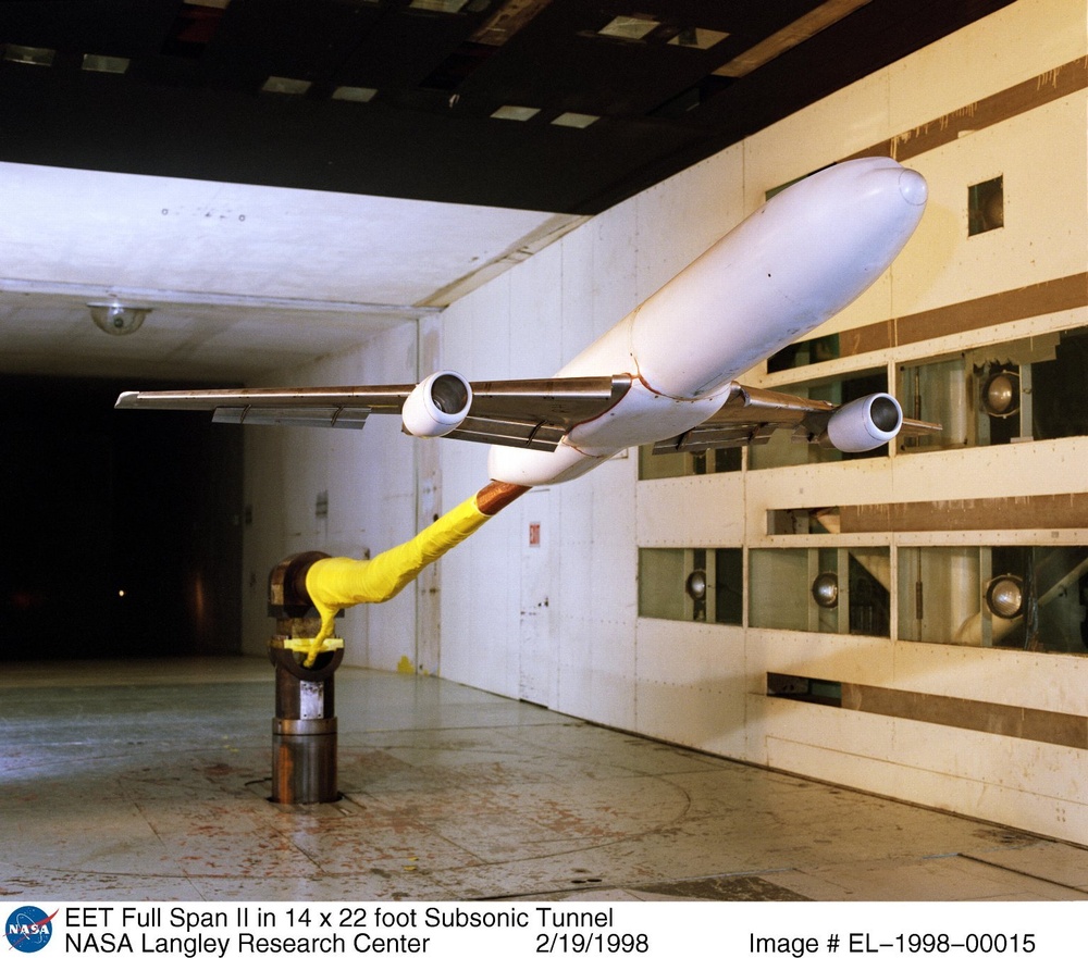 EET Full Span II in 14 x 22 foot Subsonic Tunnel