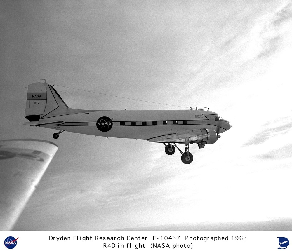 C-47 in Flight