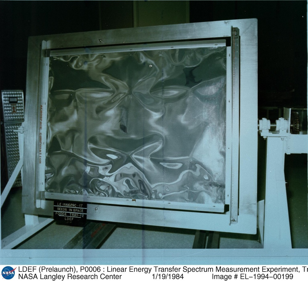 LDEF (Prelaunch), P0006 : Linear Energy Transfer Spectrum Measurement Experiment, Tray F02