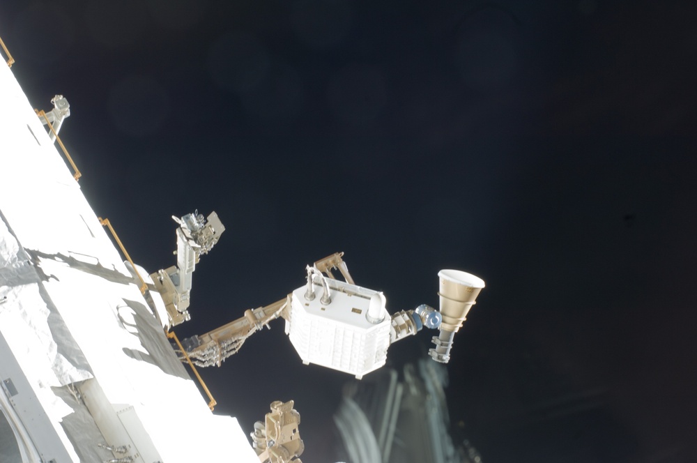 Survey view of S1 Truss during Joint Operations