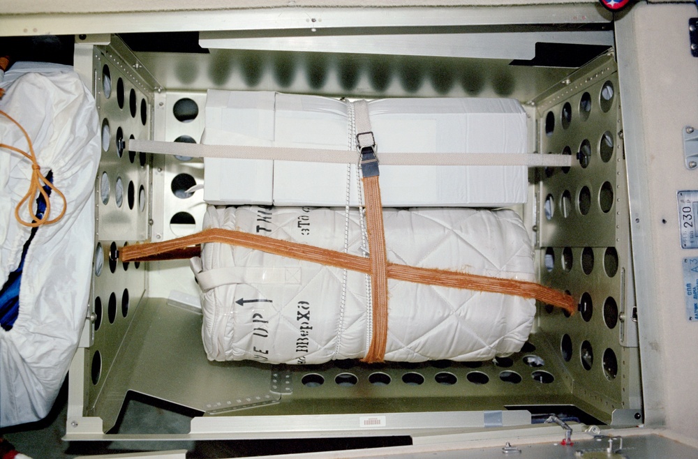 View of the PCG-EGN hardware in the FGB taken during STS-110