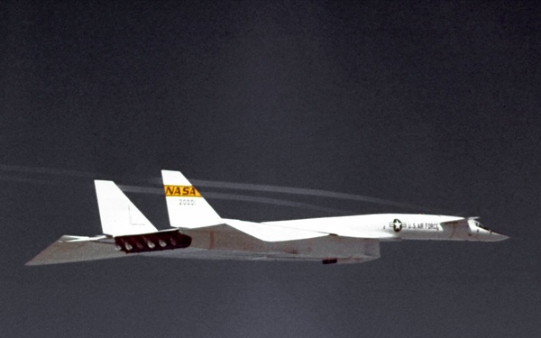 XB-70A in flight