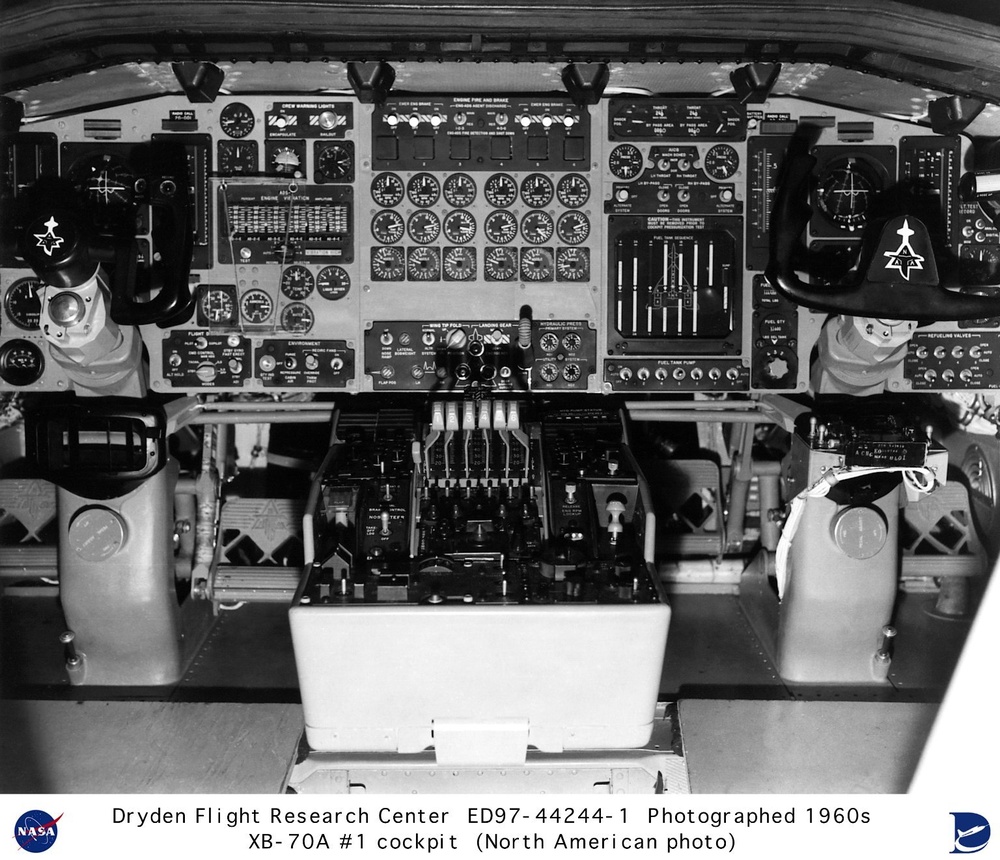 XB-70A #1 cockpit