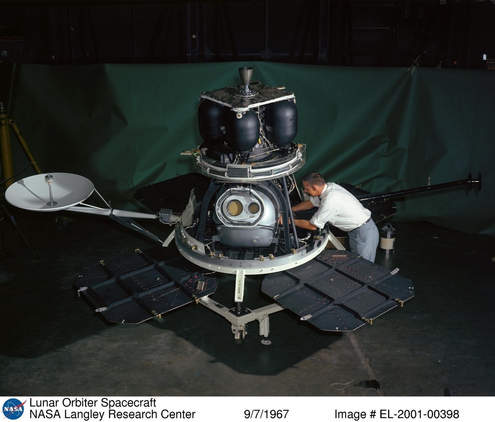 Lunar Orbiter Spacecraft