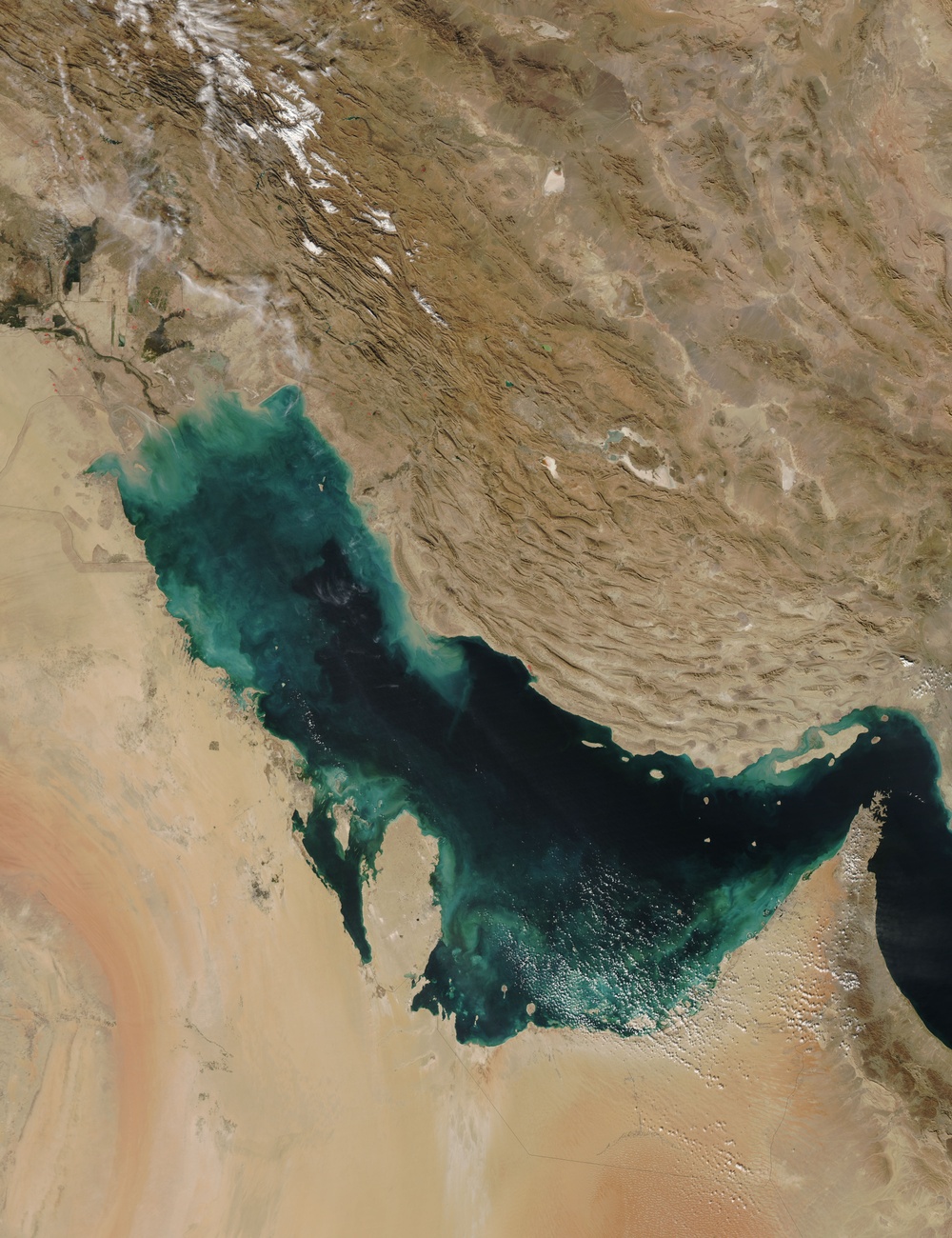 The Persian Gulf: Image of the Day