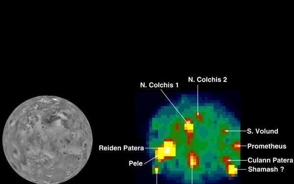 NIMS: hotspots on Io during G2