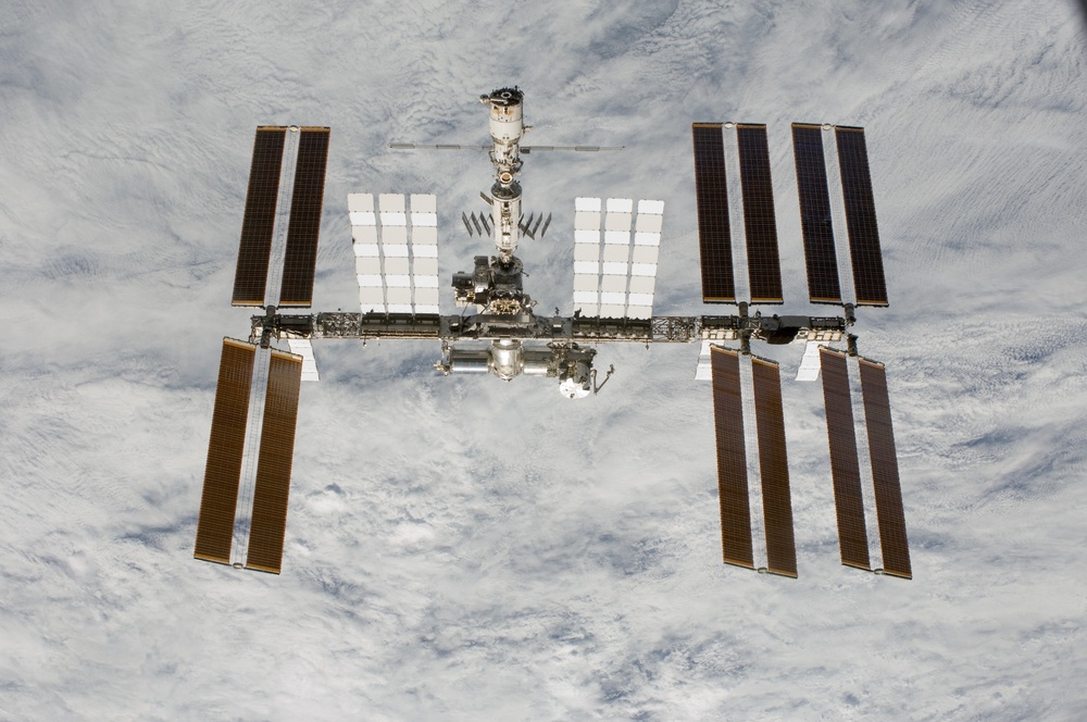 View of ISS after STS-126 Undocking