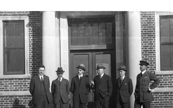 Various VIPs at Langley