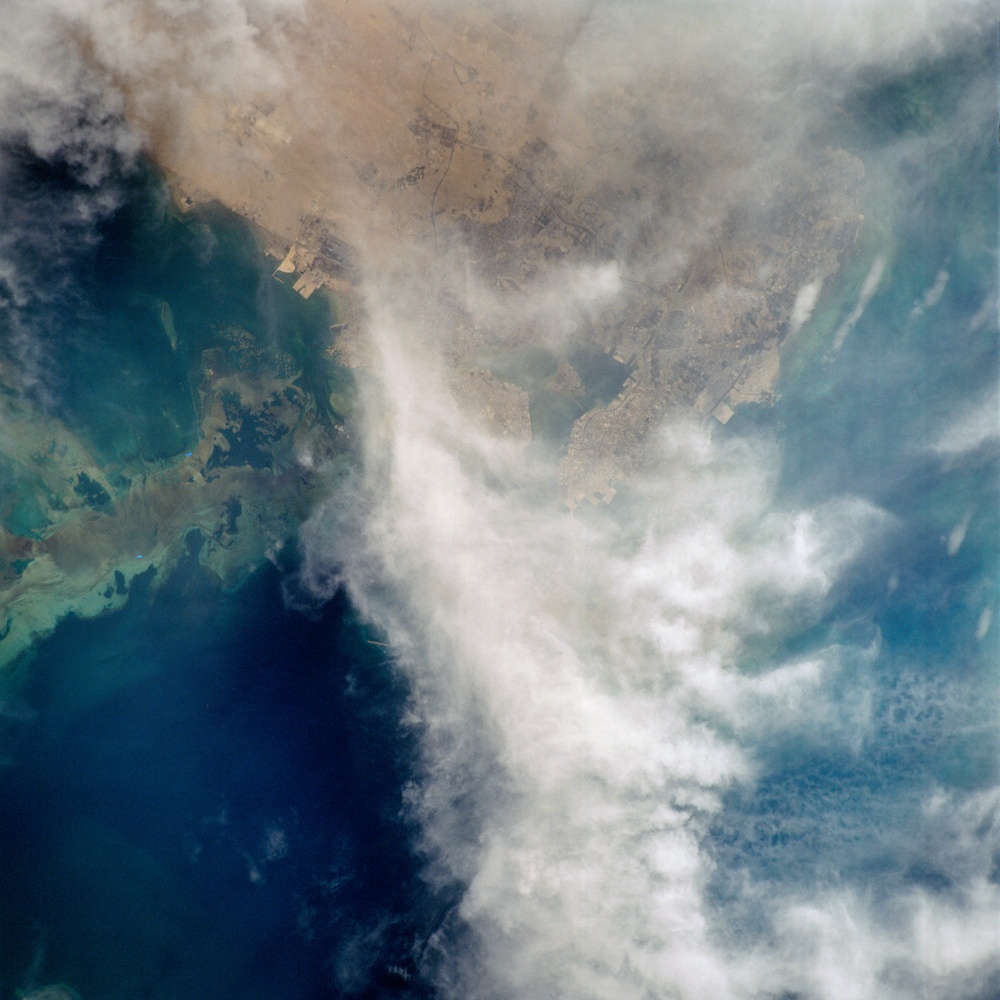 Earth observation views taken during STS-110