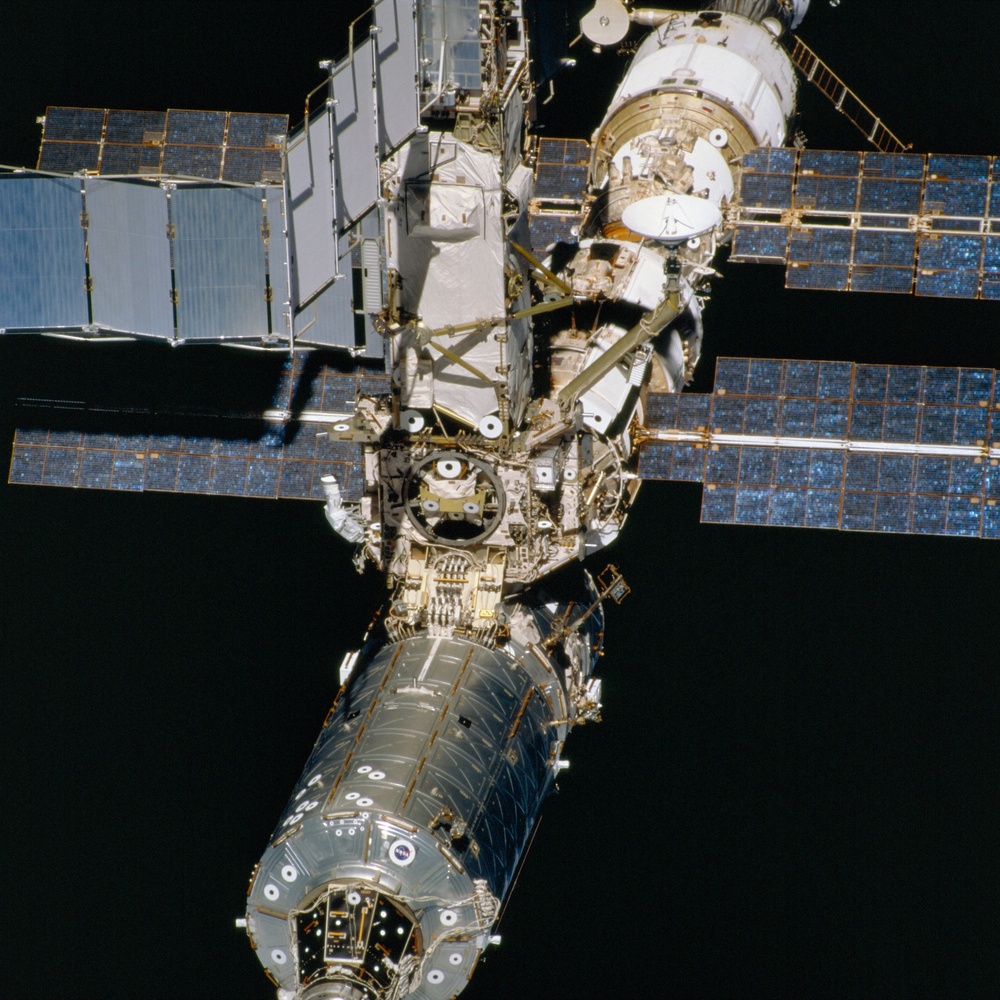 Various views of the ISS taken by the STS-98 crew