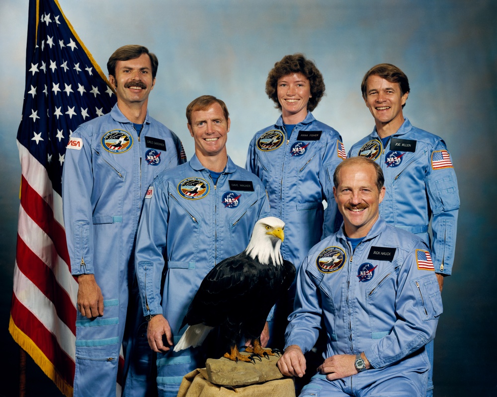 OFFICIAL PORTRAIT - STS-51A CREW