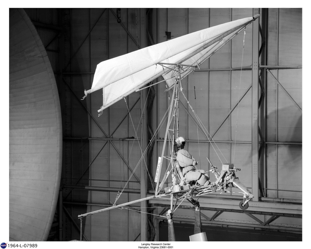 Paraglider - test of Paresev I-A Rogallo