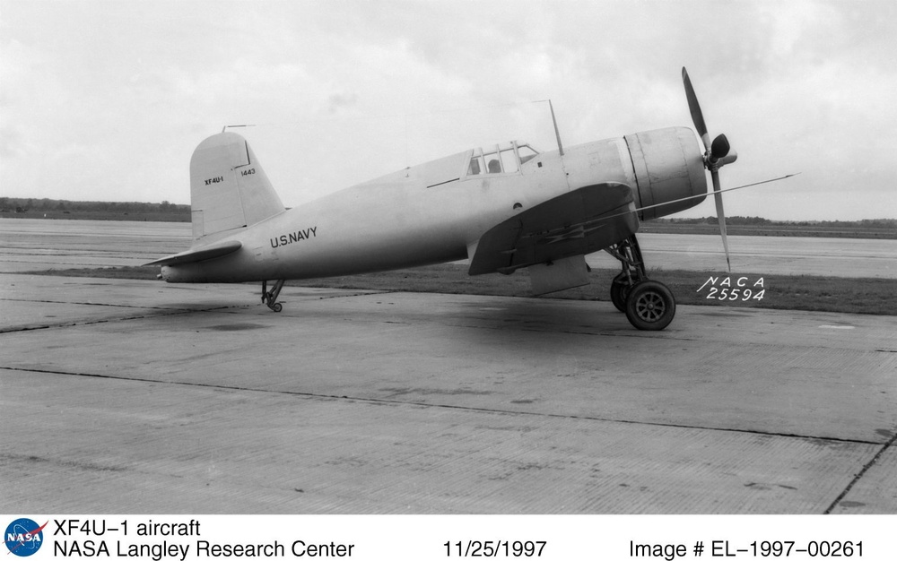XF4U-1 aircraft