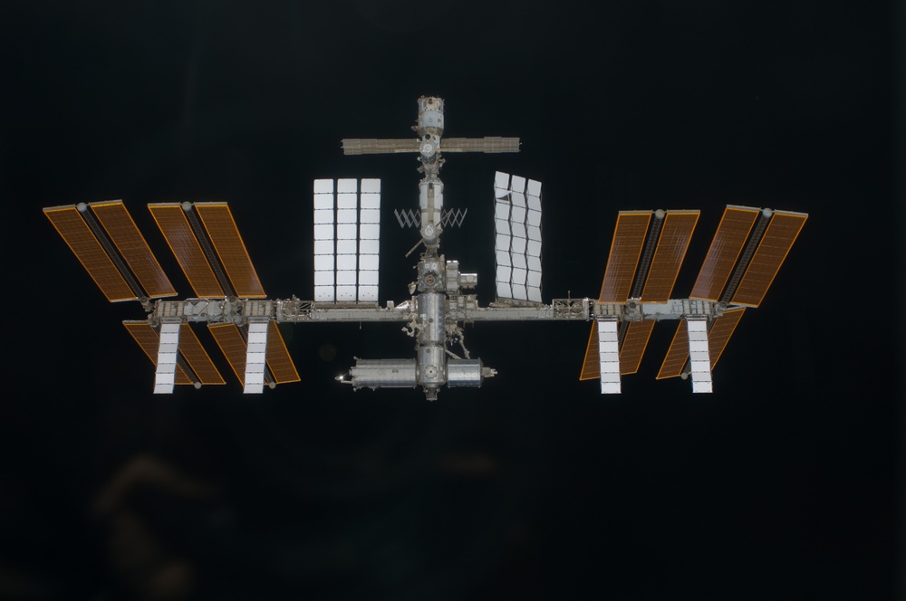 ISS Flyaround views from STS-119