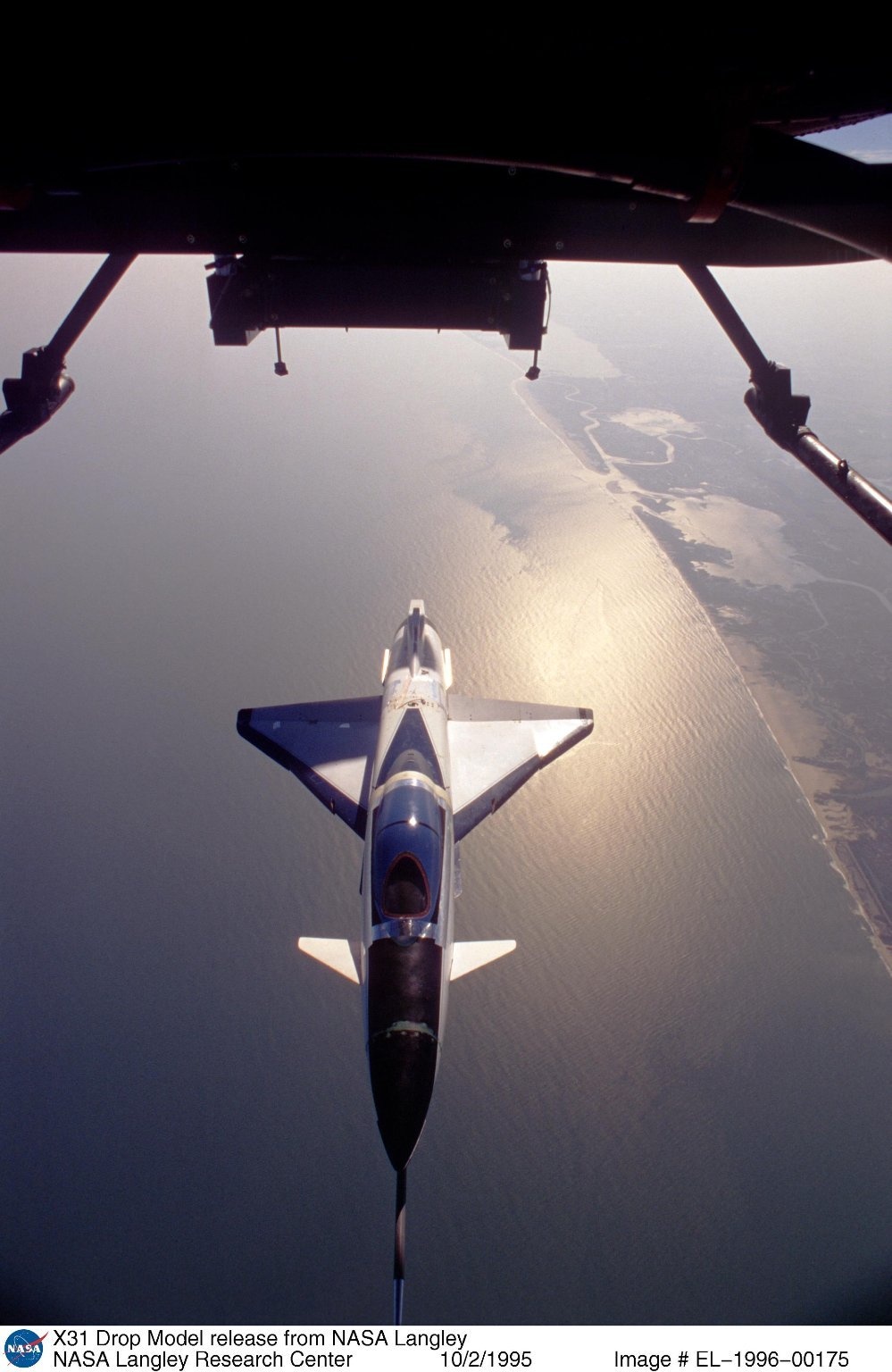 X31 Drop Model release from NASA Langley