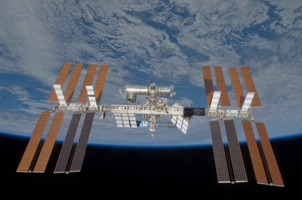 ISS Flyaround views from STS-119