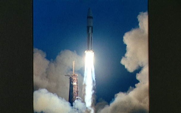 Apollo 5 liftoff