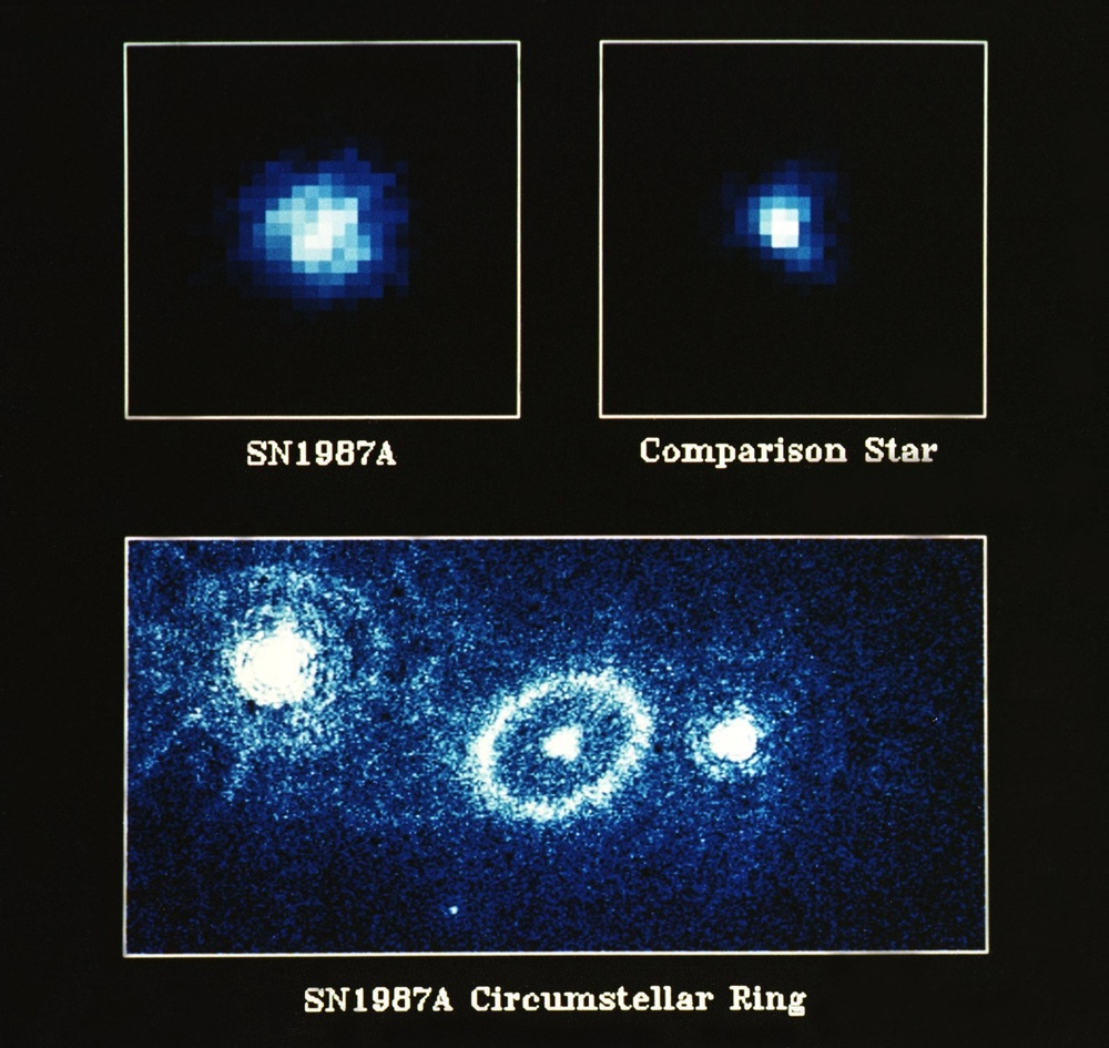 First ESA Faint Object Camera Science Images - Supernova 1987A