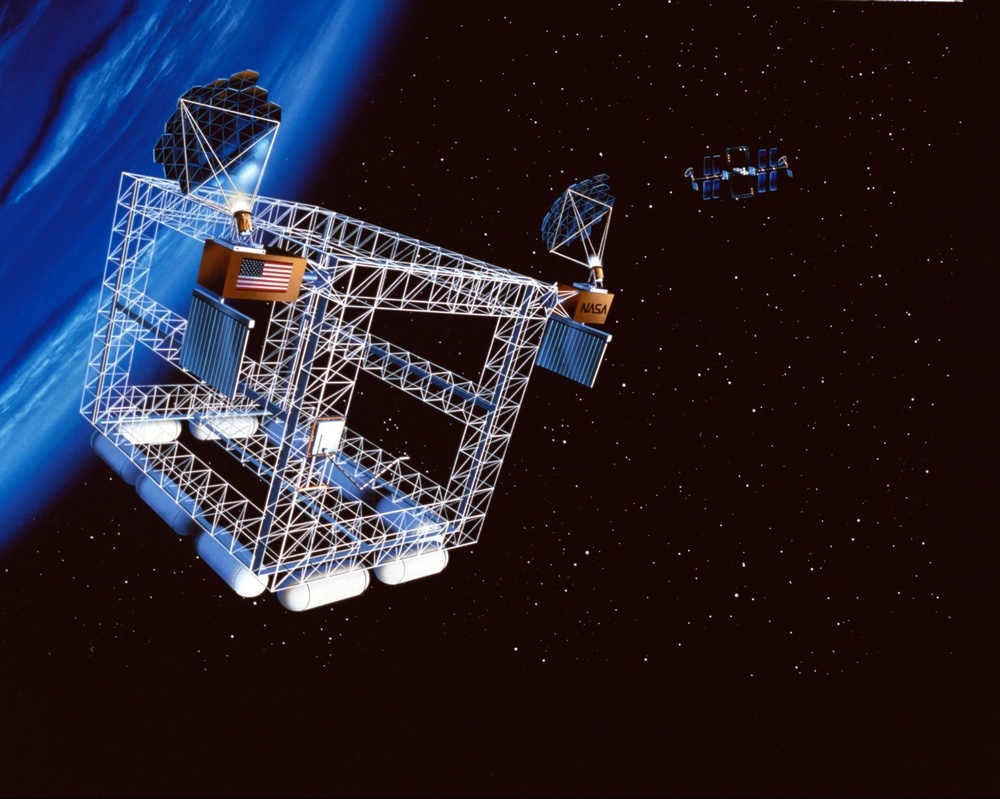 Space station truss structure